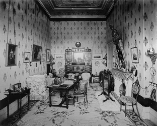 Das Wohnzimmer der Königin, Villa Clara, ca. 1870-80